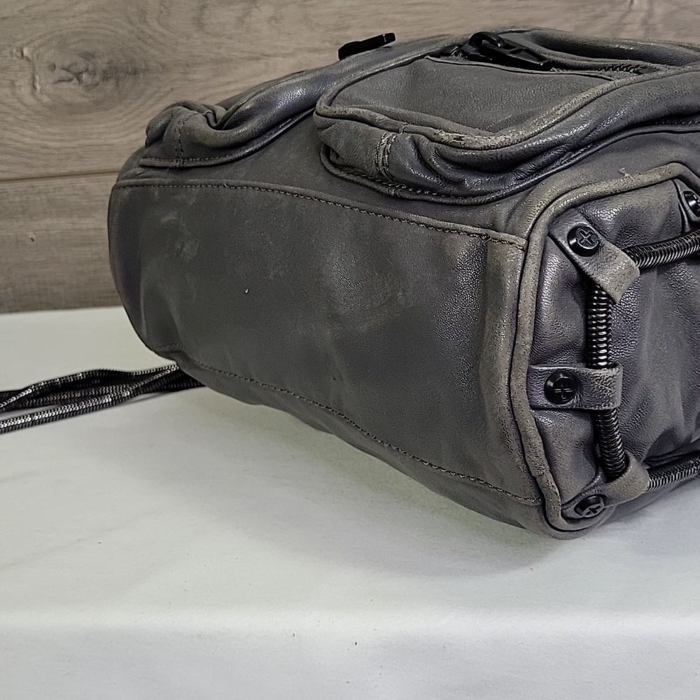 Alexander Wang Gray Leather Crossbody Shoulder Bag - Picture 9 of 15